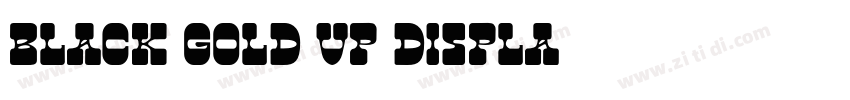 Black Gold VP Displa字体转换 Black Gold VP Displa字体转换